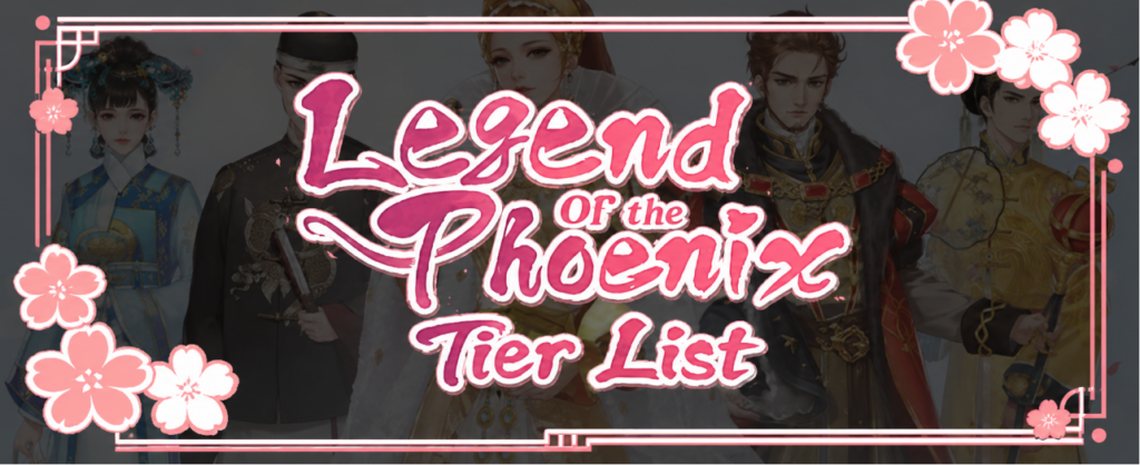 Legend of the Phoenix character list banner