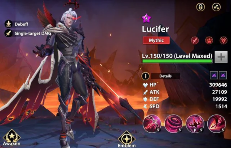 Lucifer Infinite Magicraid 