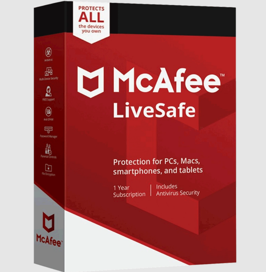 McAfee Livesafe Antivirus