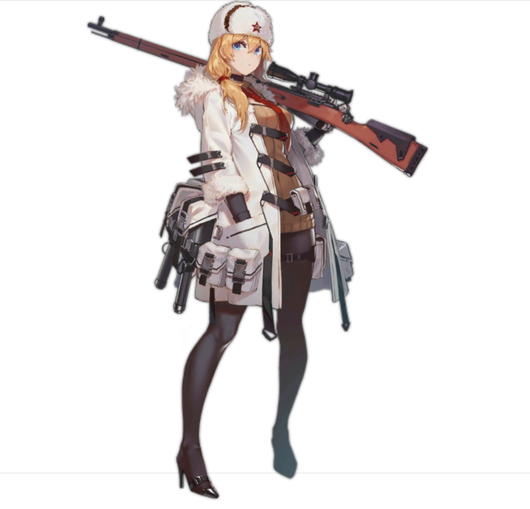 Mosin-Nagant Girls Frontline 2: Exilium