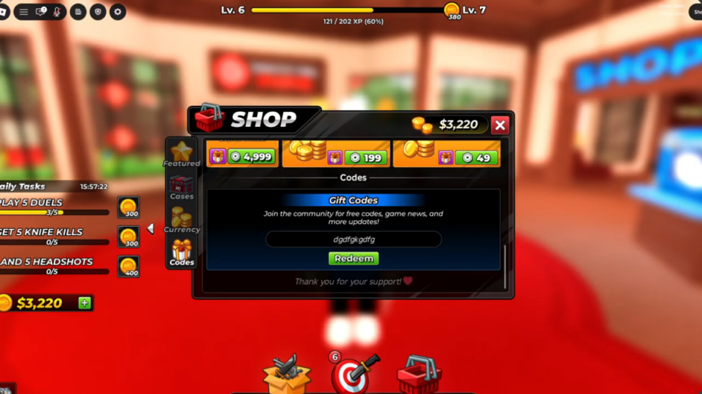 Murder Duels codes