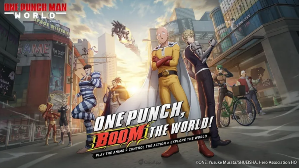 One Punch Man World characters