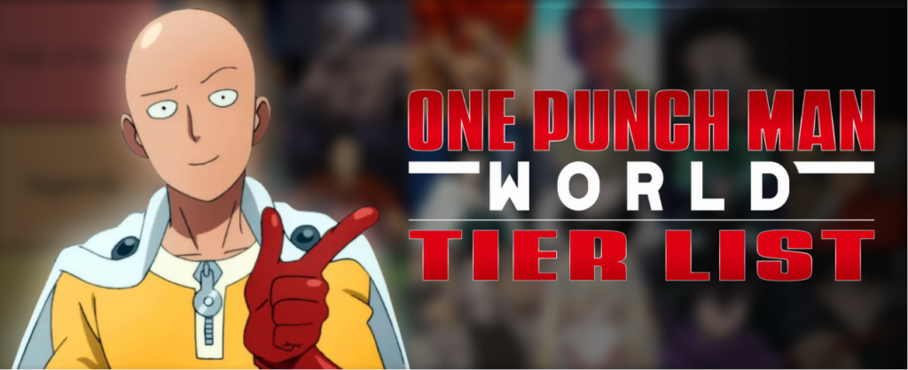 One Punch Man World tier list banner