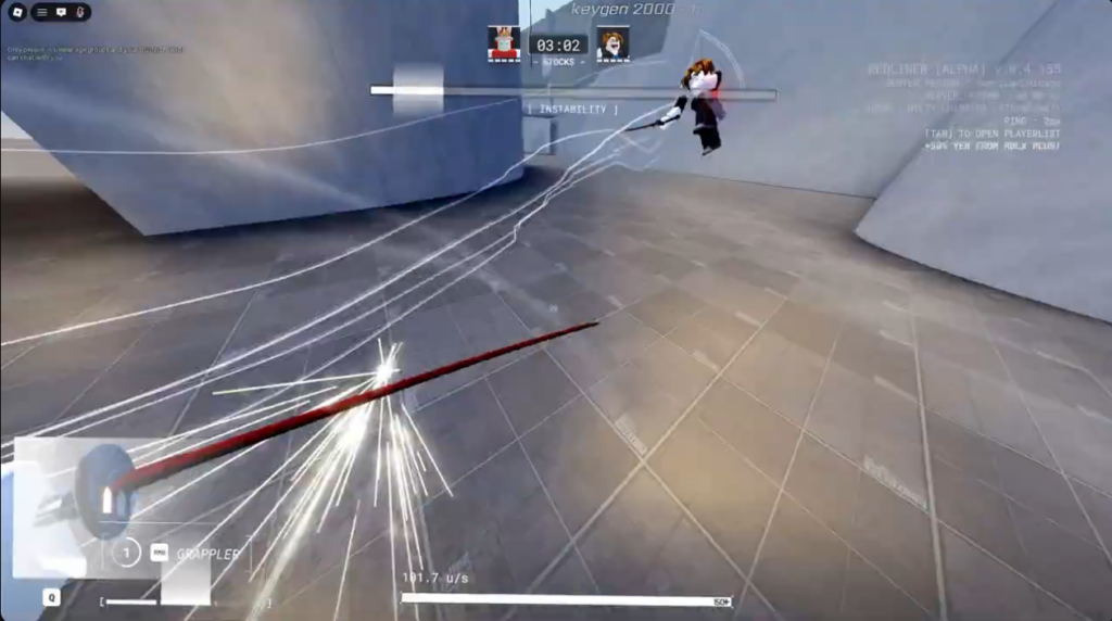 Roblox Redliner combat