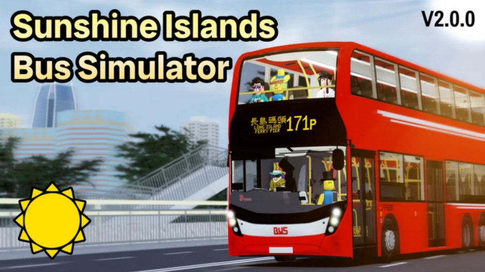 Sunshine Islands Bus Simulator gameplay
