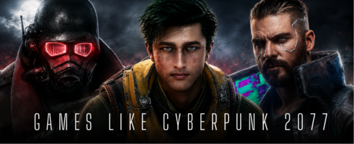 Top 10 Games Like Cyberpunk 2077 cover