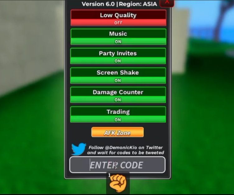 how to redeem fruit seas codes