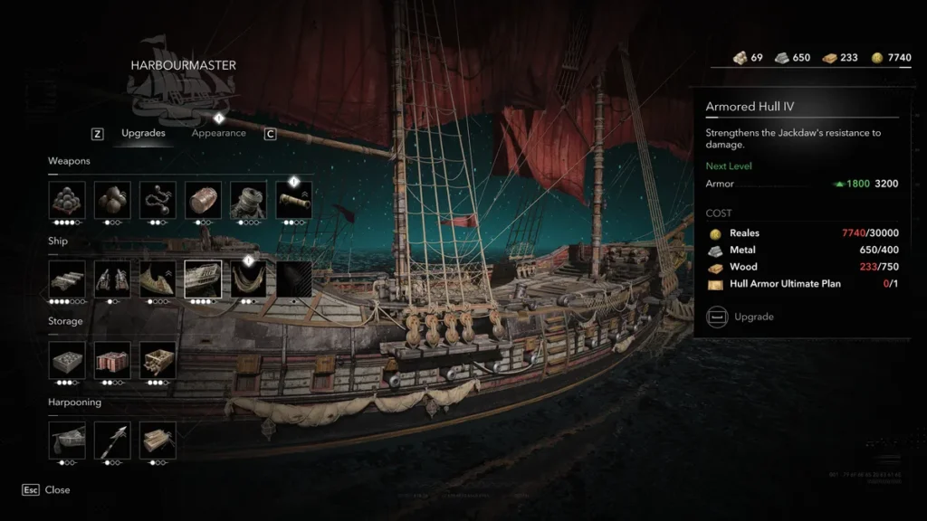 All Black Flag Resynced Ultimate Ship Plan locations
