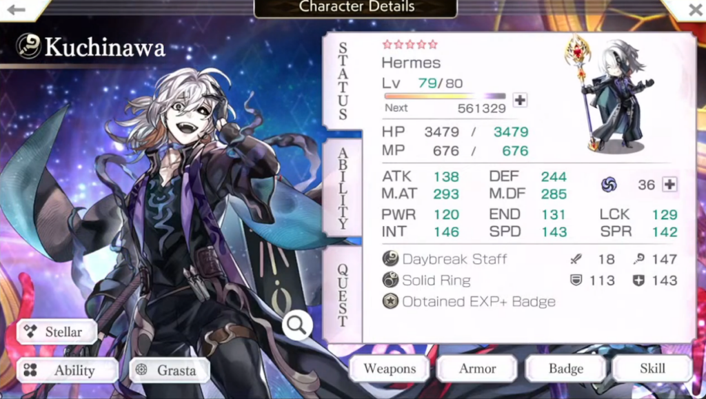 Another Eden characters