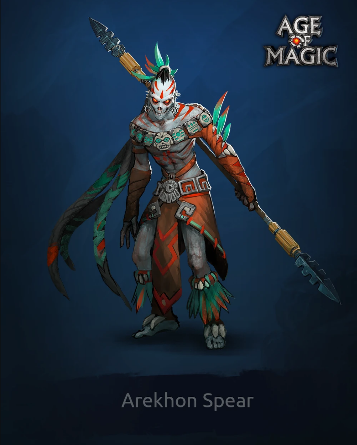 Arekhon Spear Age of Magic