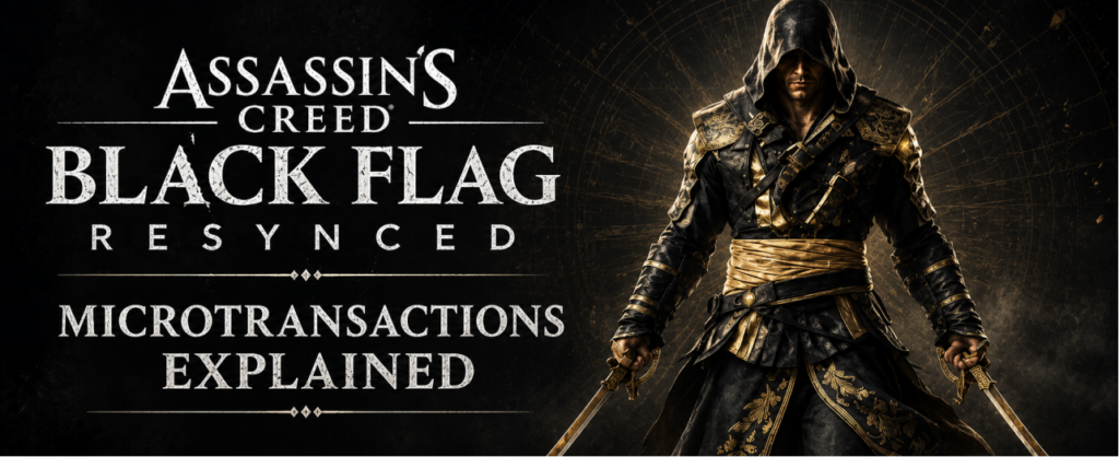 Assassin's Creed Black Flag Resynced Microtransactions Explained
