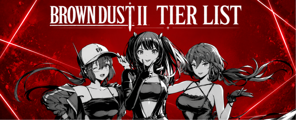 Brown Dust 2 tier list banner