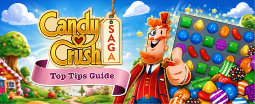 Candy Crush Saga tips banner