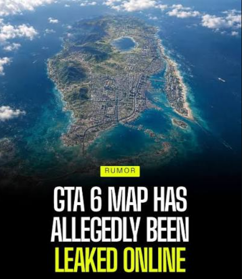 GTA 6 Leaked Map Claim