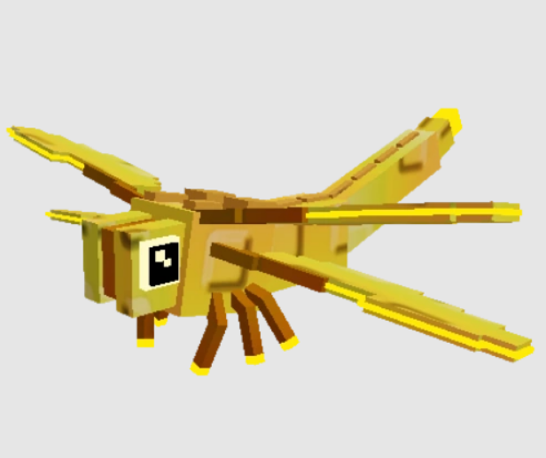 Golden Dragonfly Pet Grow a Garden 2