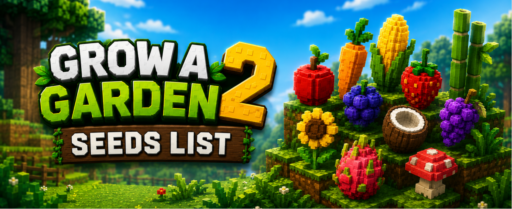 Grow a Garden 2 seeds list banner