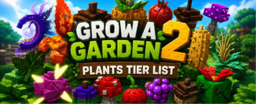 Grow a Garden 2 tier list banner