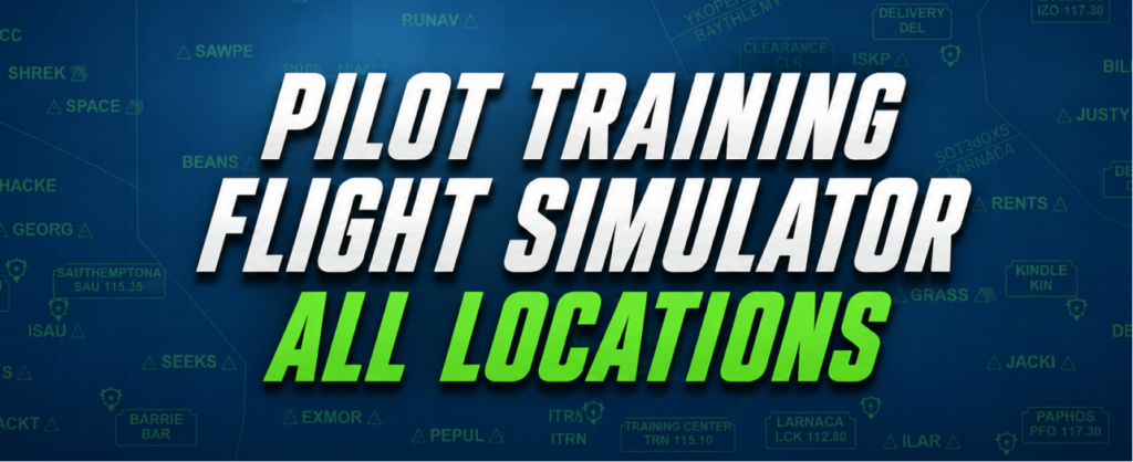 Pilot Training Flight Simulator All Locations banner
