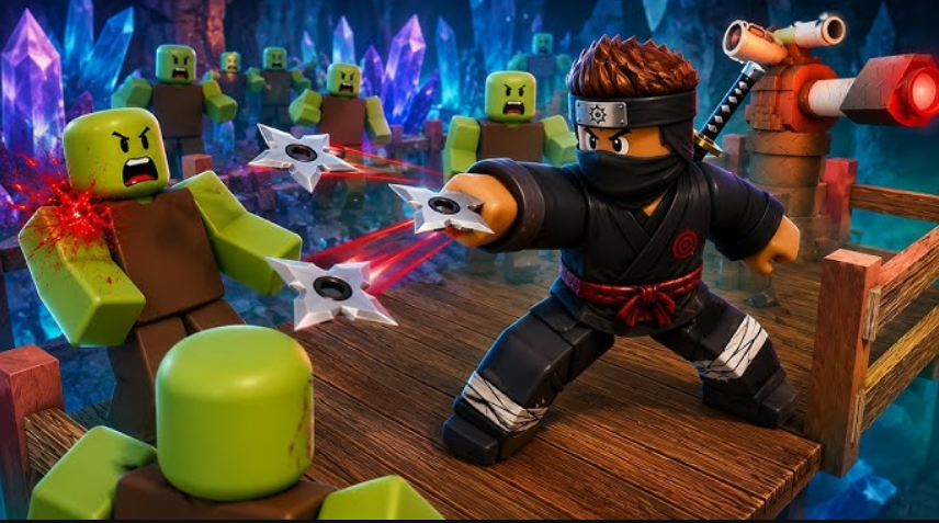 Survive Zombie Arena Ninja class