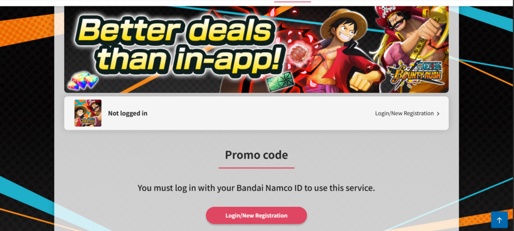 One Piece Bounty Rush codes