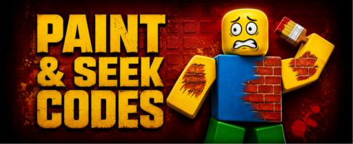 Paint and Seek codes banner