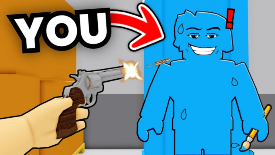 Paint to Hide! gameplay