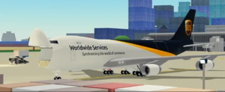 Pilot Training Flight Simulator Boeing 747 Cargo