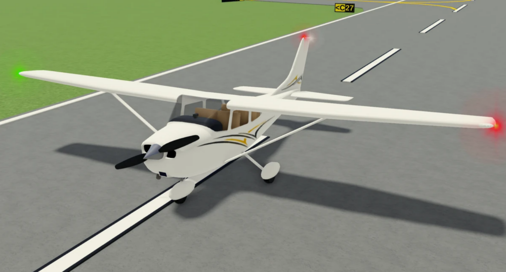 Pilot Training Flight Simulator Cessna 172