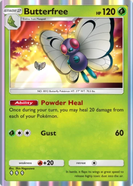 Butterfree Pokemon TCG Pocket