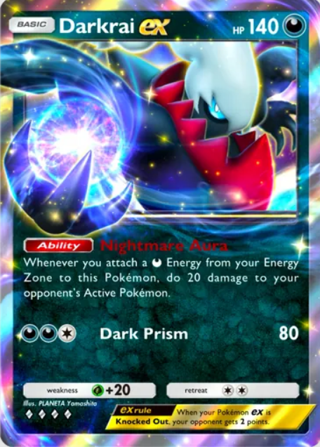 Darkrai EX Pokemon TCG Pocket