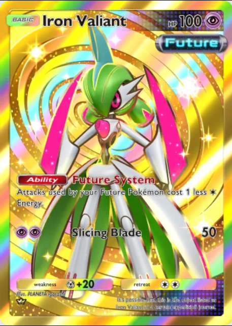 Pokemon TCG Pocket Iron Valiant card