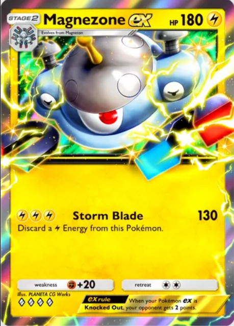 Pokemon TCG Pocket Magnezone EX card