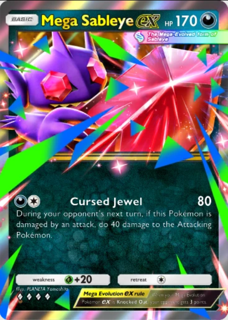 Mega Sableye EX Pokemon TCG Pocket