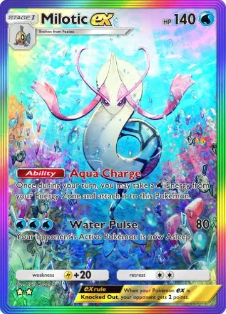 Milotic EX Pokemon TCG Pocket