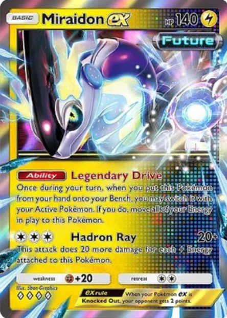 Pokemon TCG Pocket Miraidon EX card