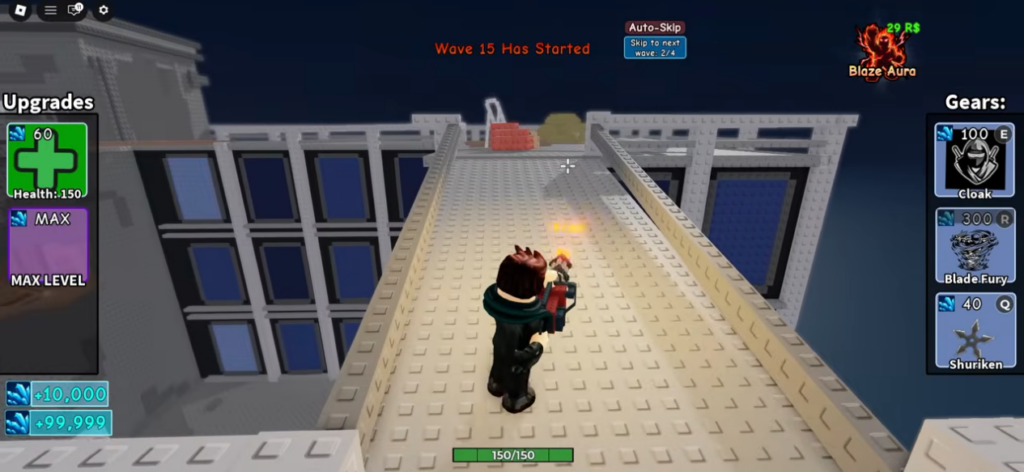 Survive Zombie Arena Tactician class