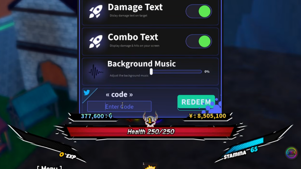 how to redeem Universal Piece codes