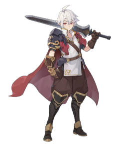 Sword X Staff  character