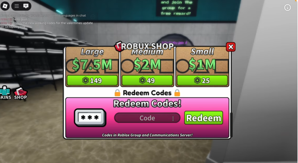 how to redeem Octopus codes 