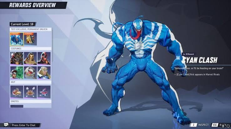 Marvel Rivals rewards