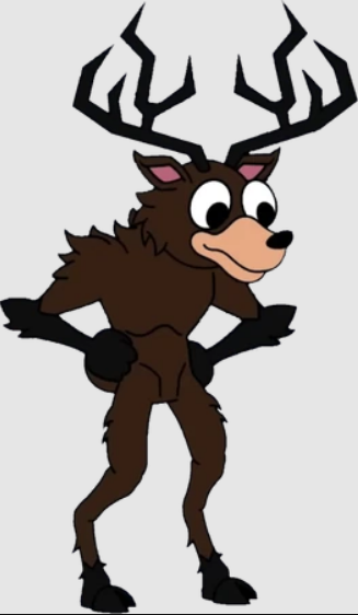 99 Nights in the Forest Deer pose
