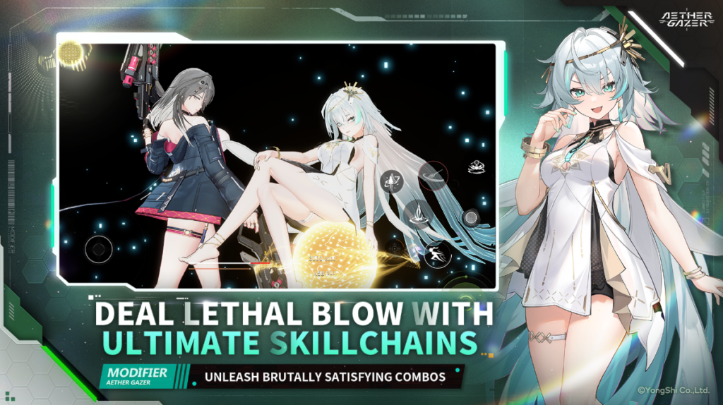 Aether Gazer combat