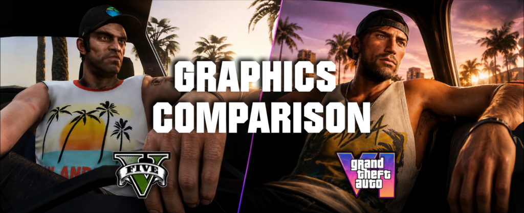 GTA 6 VS GTA 5 Graphics Comparison