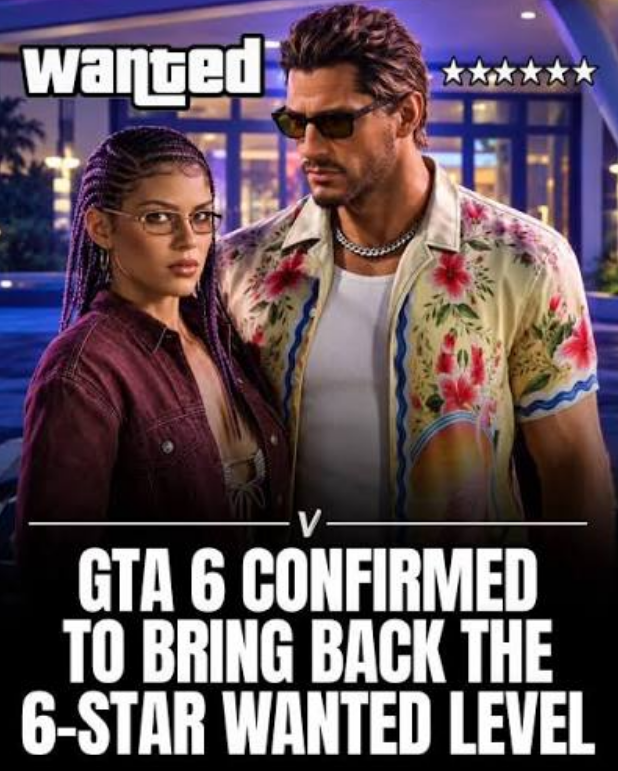 GTA 6 wanted level system confirmed