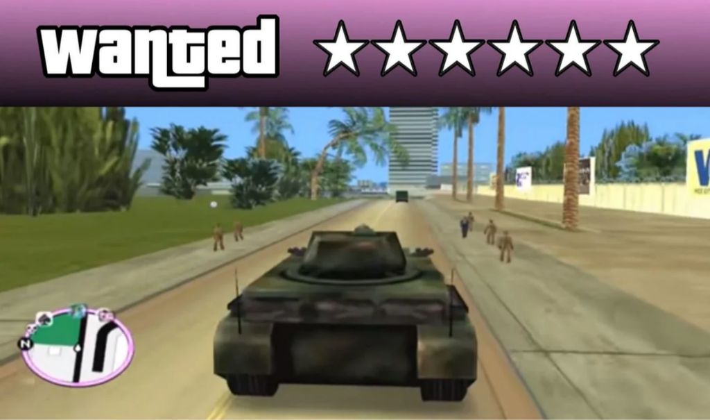 GTA wanted stars