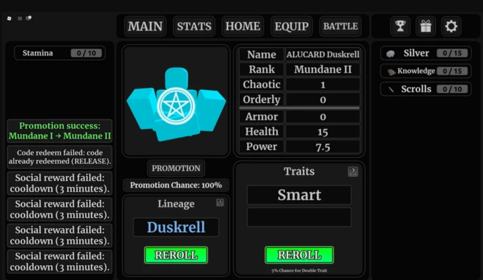 Magic and Divinity game