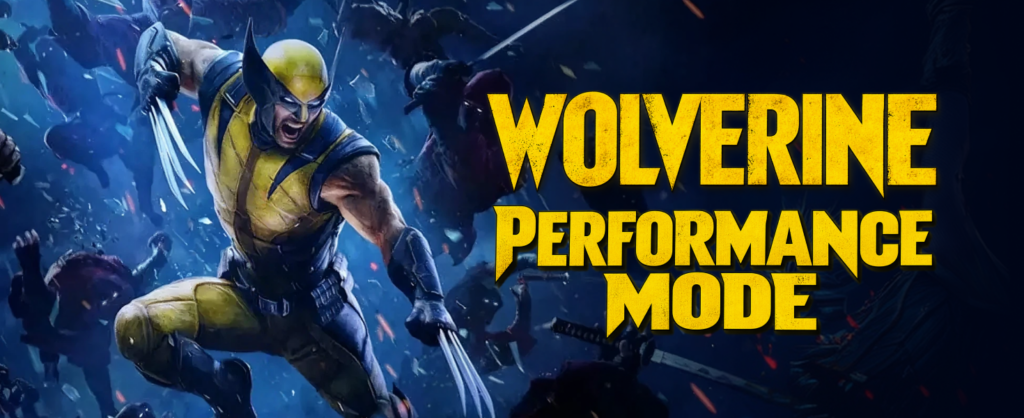 Marvel’s Wolverine Performance Mode 60 FPS PS 5