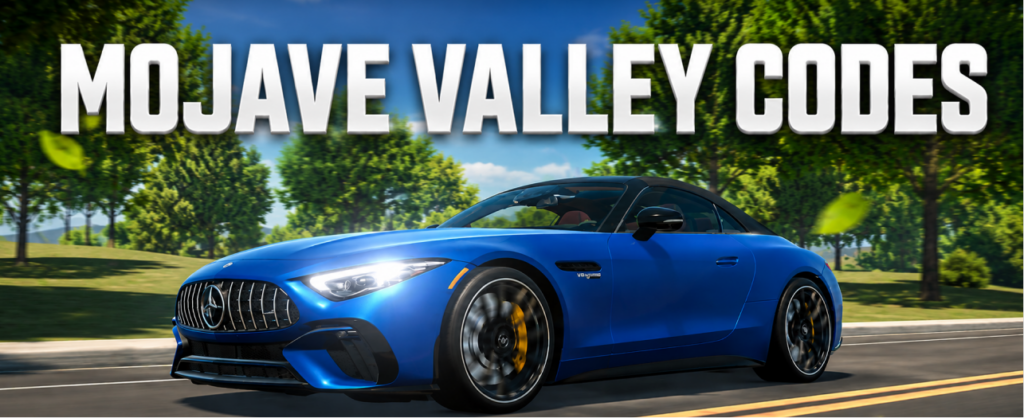 Mojave Valley codes banner