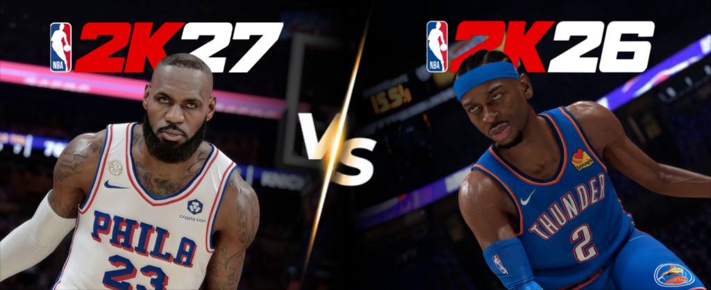 NBA 2K27 vs NBA 2K26