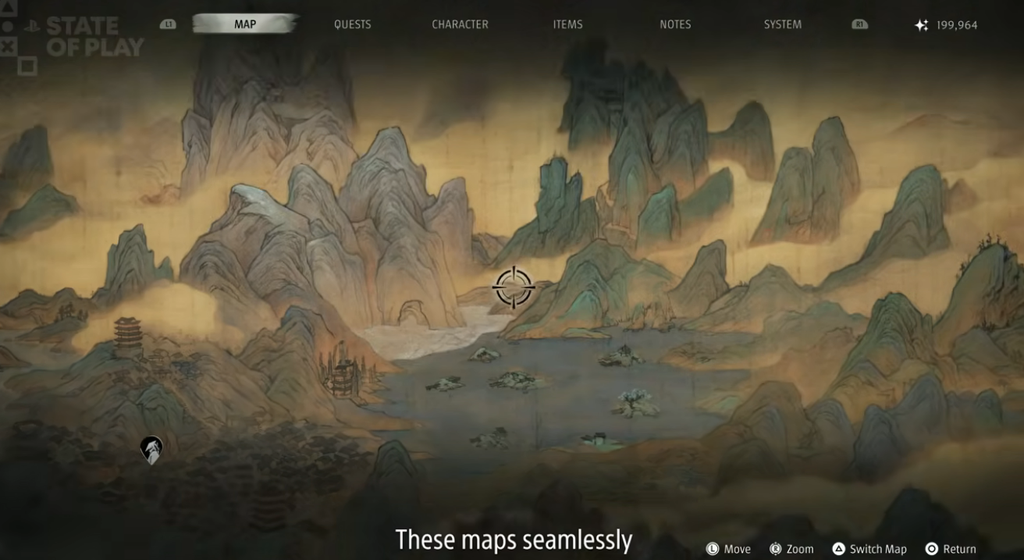 Phantom Blade Zero map